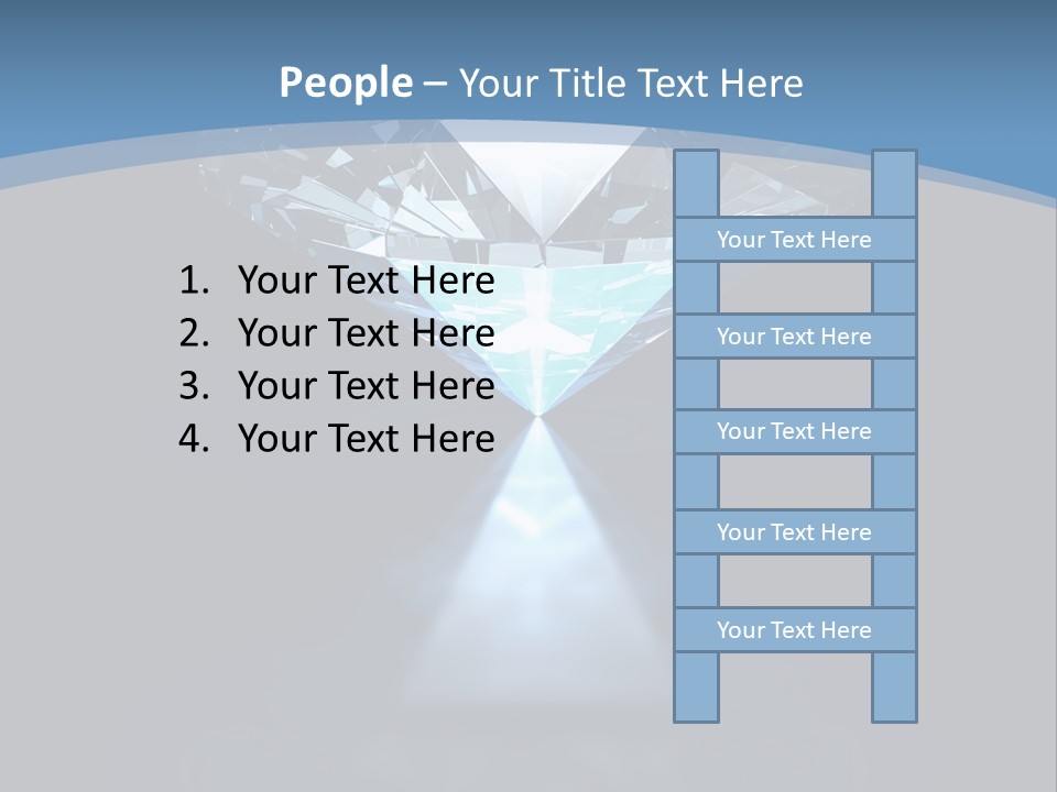 Stone Coronation Reflection PowerPoint Template