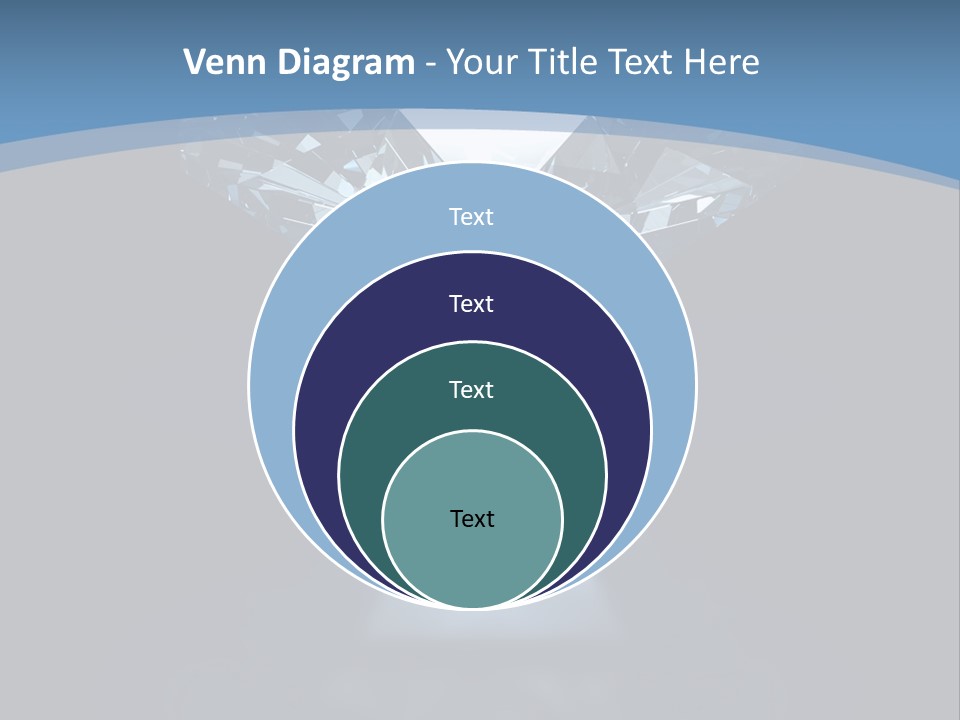 Stone Coronation Reflection PowerPoint Template