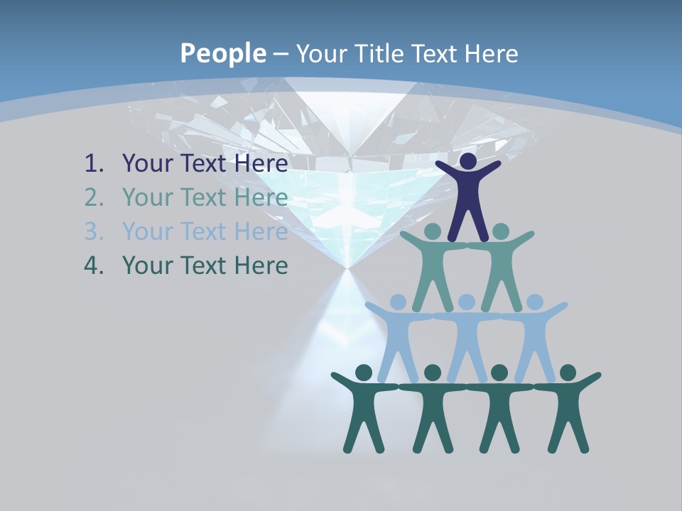 Stone Coronation Reflection PowerPoint Template