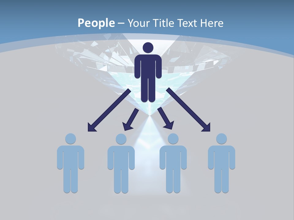 Stone Coronation Reflection PowerPoint Template