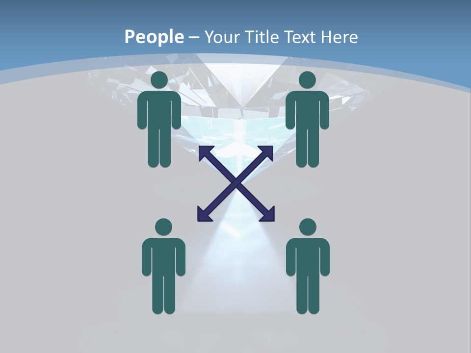 Stone Coronation Reflection PowerPoint Template