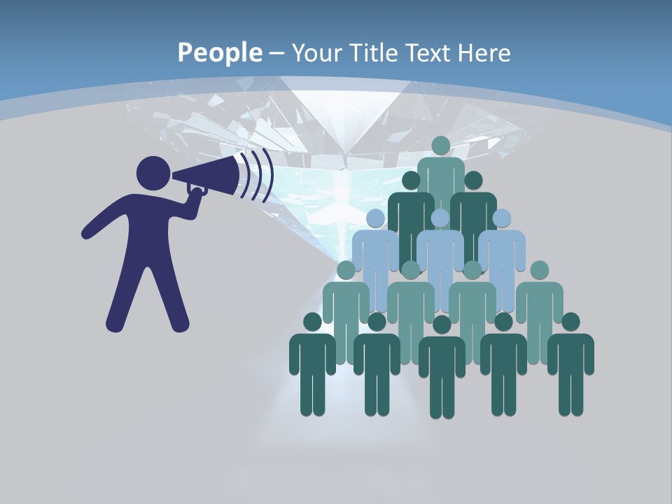 Stone Coronation Reflection PowerPoint Template