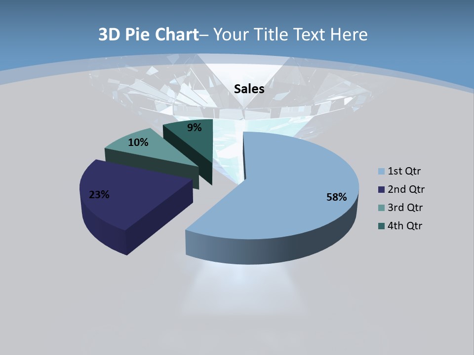 Stone Coronation Reflection PowerPoint Template