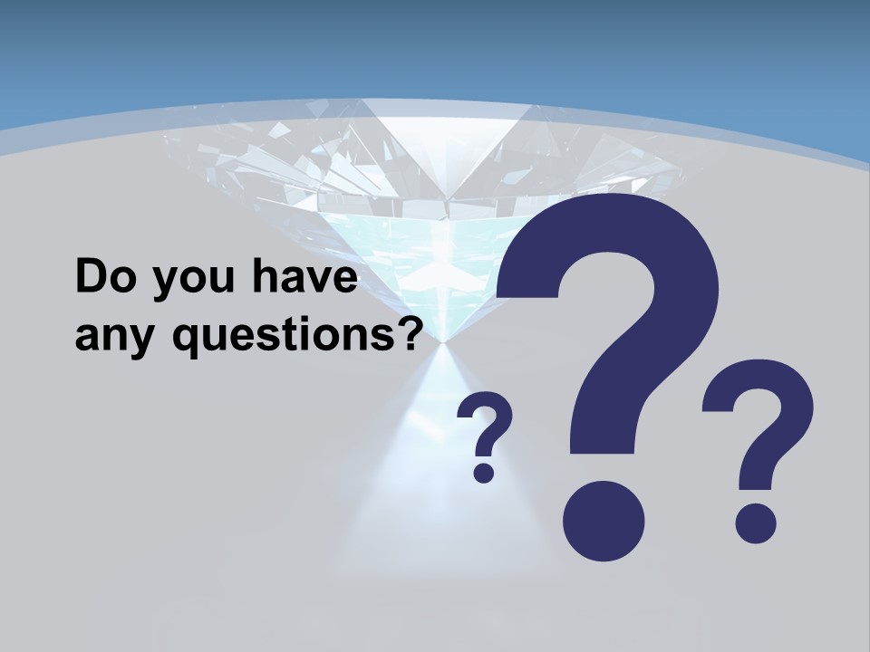 Stone Coronation Reflection PowerPoint Template