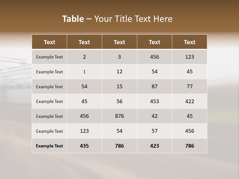 Motion Perspective Journey PowerPoint Template