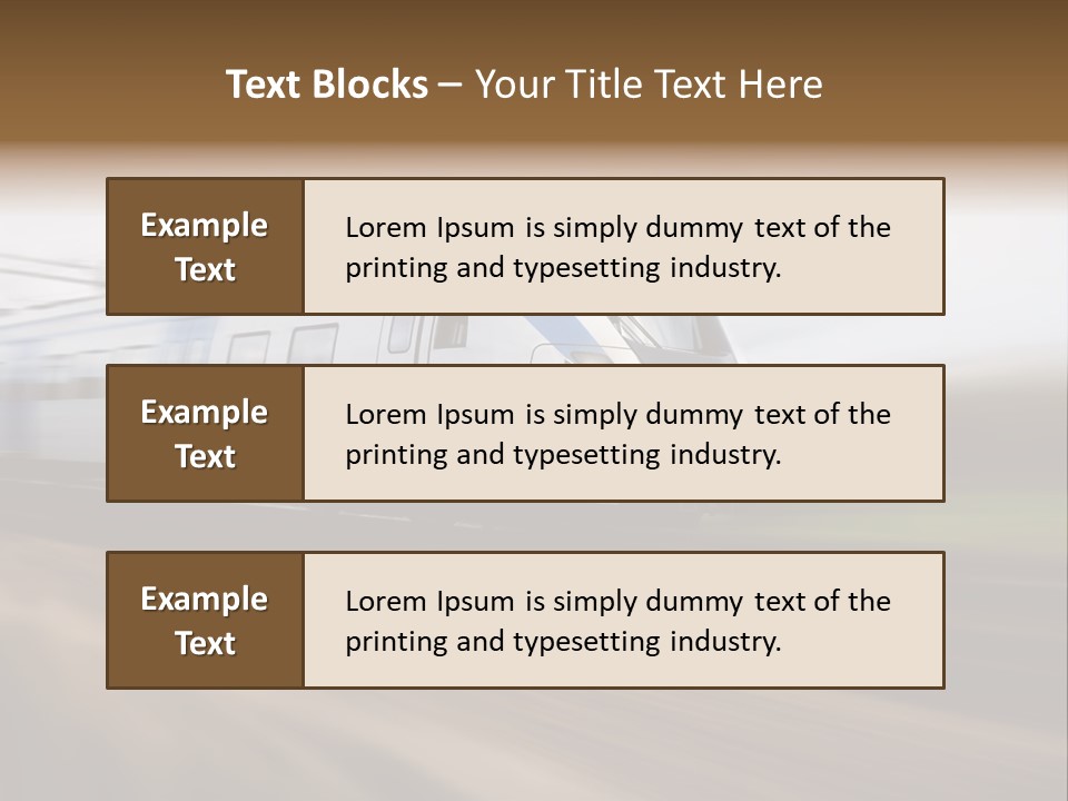 Motion Perspective Journey PowerPoint Template