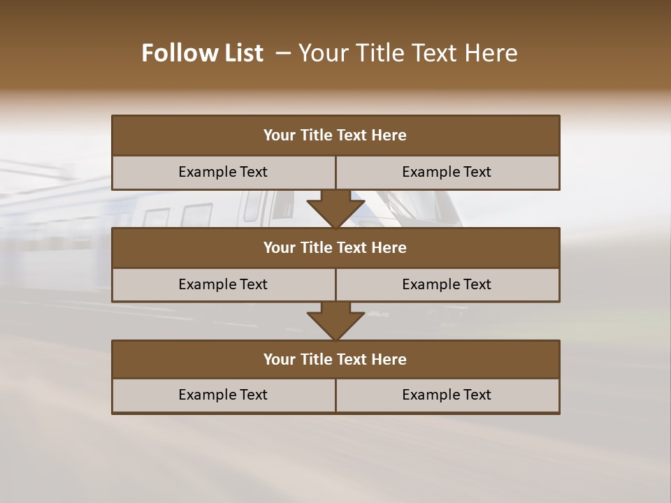 Motion Perspective Journey PowerPoint Template