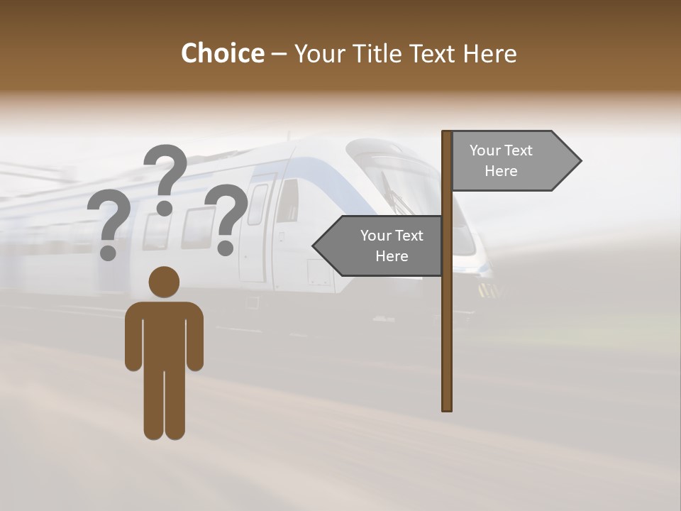 Motion Perspective Journey PowerPoint Template
