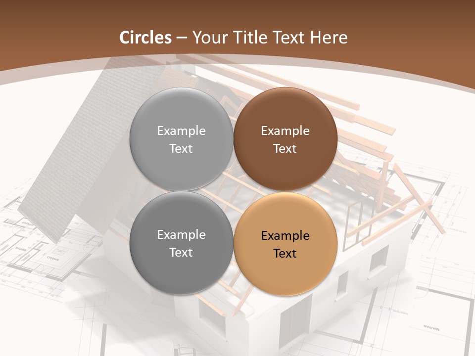 Domicile Family Window PowerPoint Template