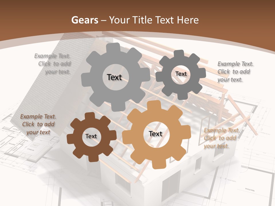 Domicile Family Window PowerPoint Template