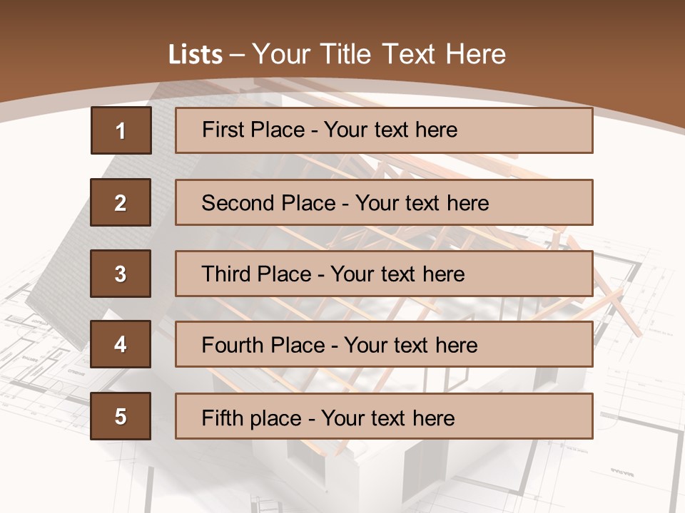 Domicile Family Window PowerPoint Template