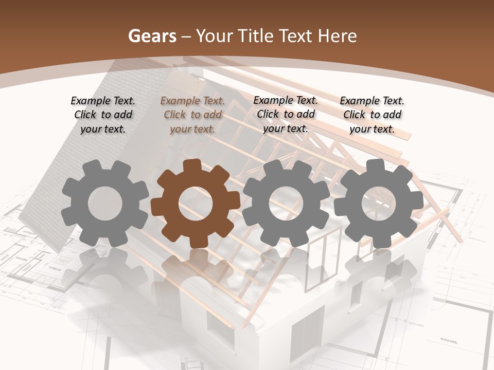 Domicile Family Window PowerPoint Template