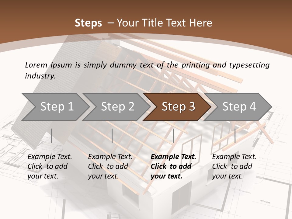 Domicile Family Window PowerPoint Template