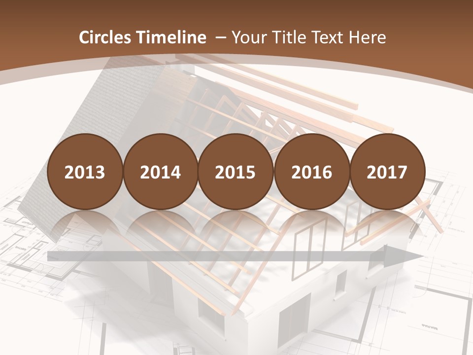 Domicile Family Window PowerPoint Template