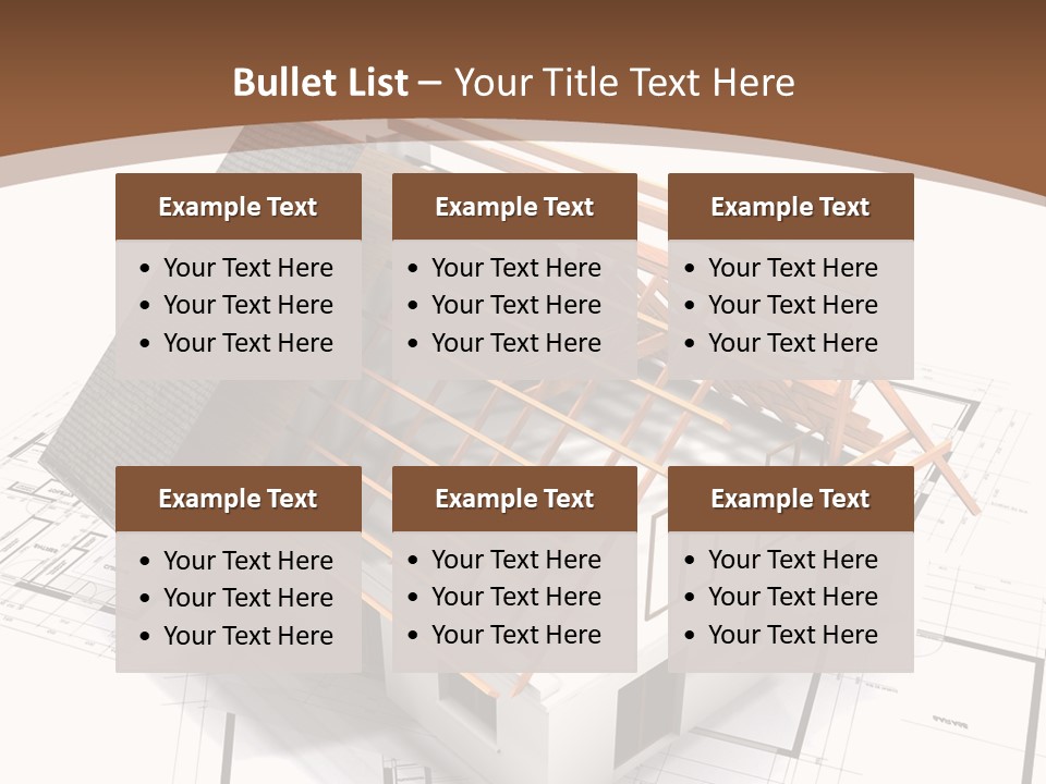 Domicile Family Window PowerPoint Template