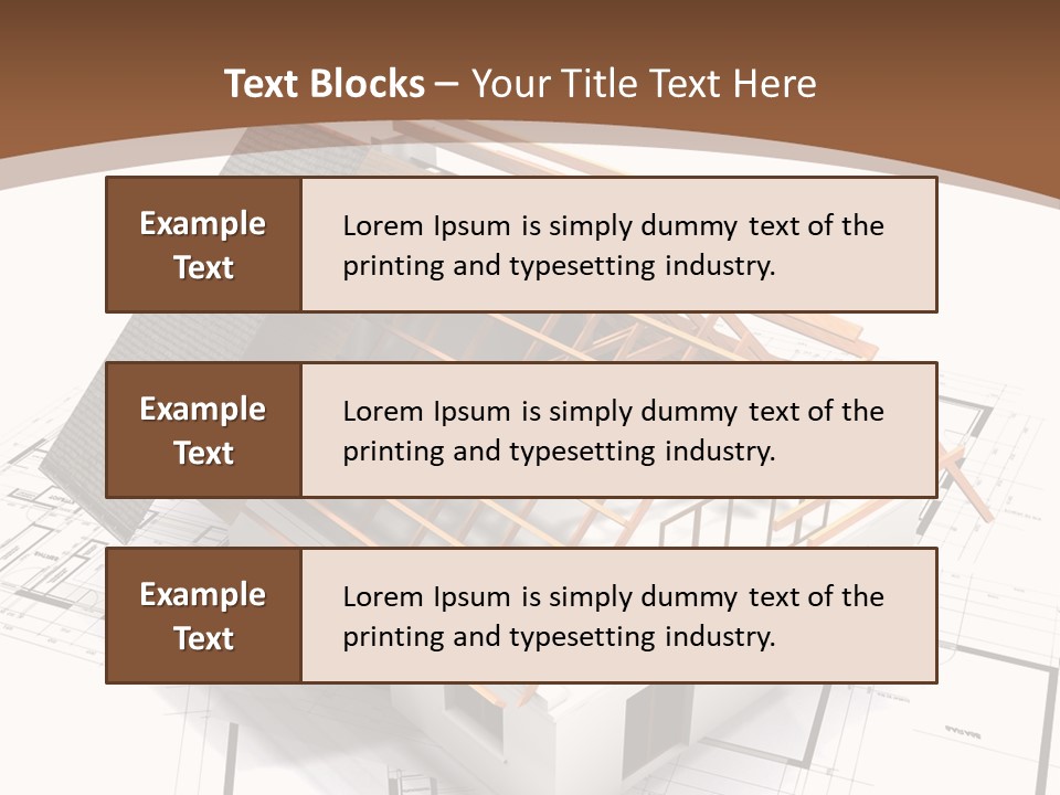 Domicile Family Window PowerPoint Template
