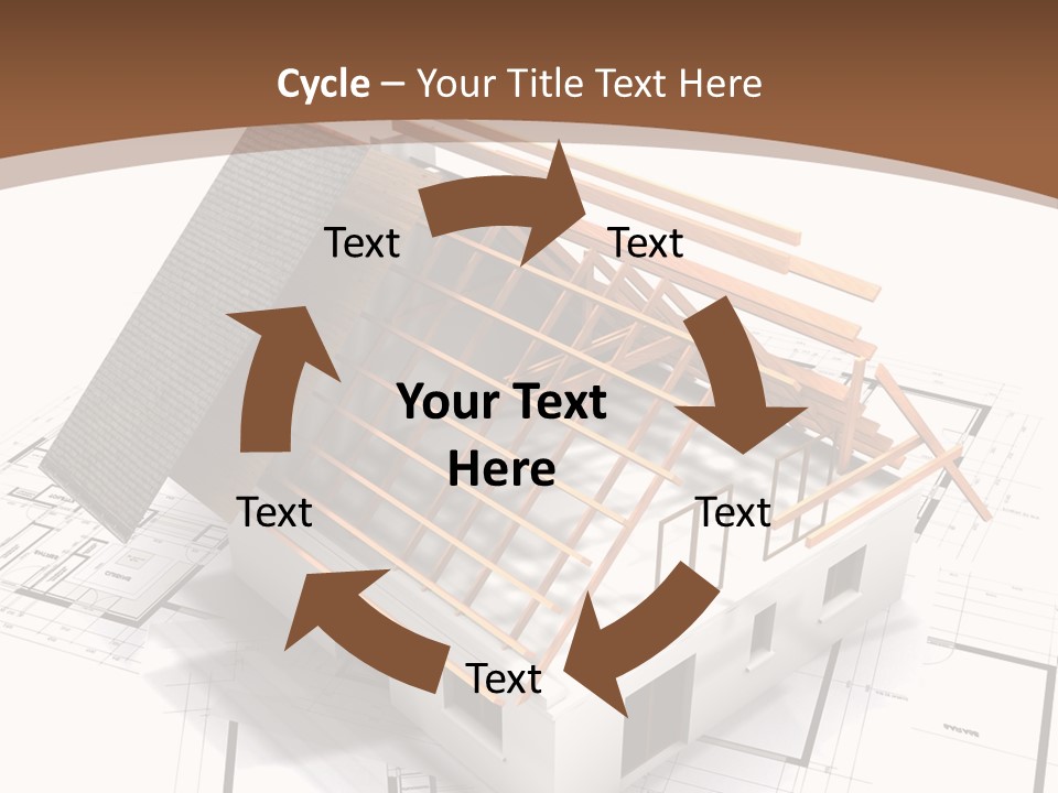 Domicile Family Window PowerPoint Template
