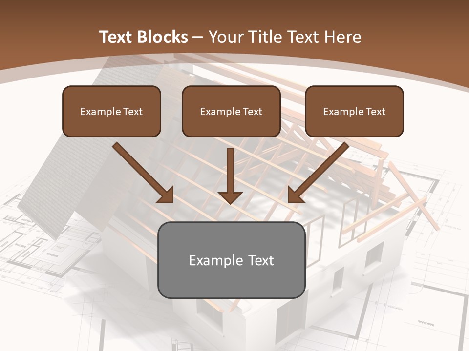 Domicile Family Window PowerPoint Template