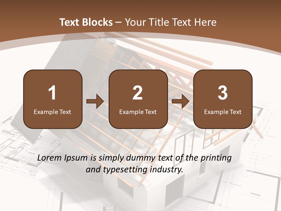 Domicile Family Window PowerPoint Template