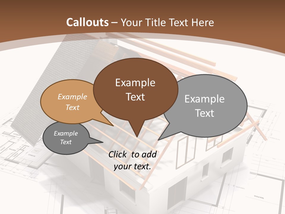 Domicile Family Window PowerPoint Template