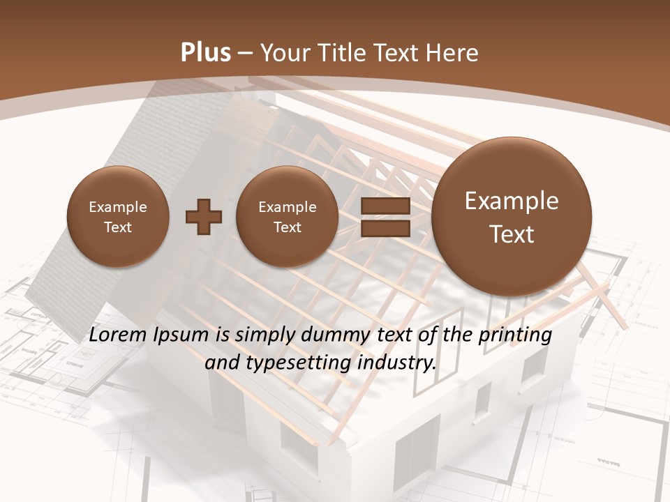 Domicile Family Window PowerPoint Template