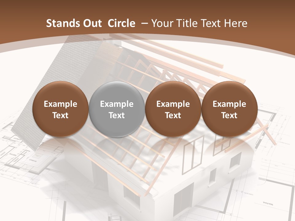 Domicile Family Window PowerPoint Template
