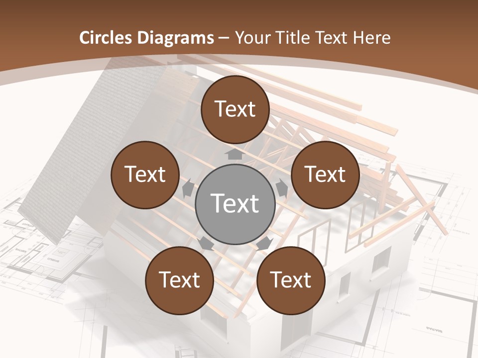 Domicile Family Window PowerPoint Template