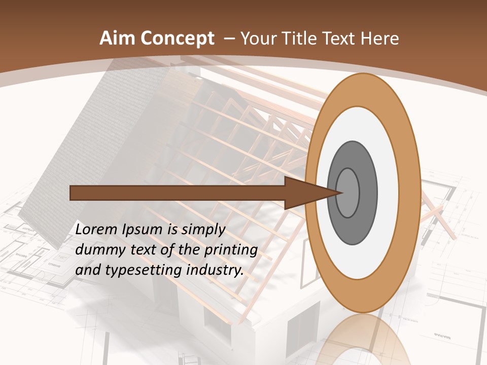 Domicile Family Window PowerPoint Template