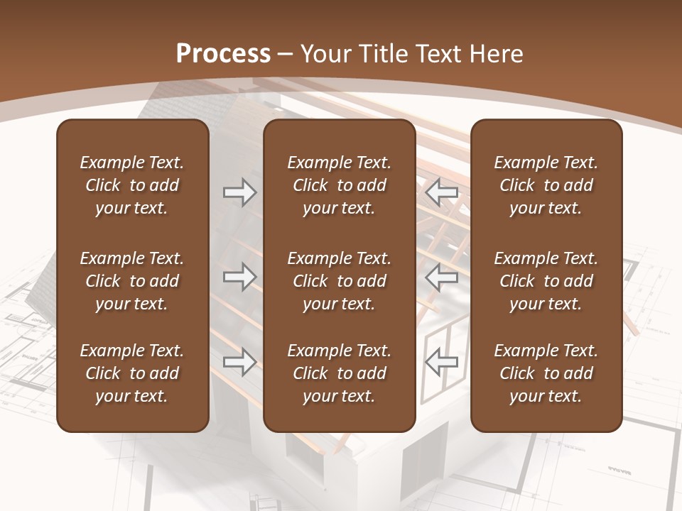 Domicile Family Window PowerPoint Template