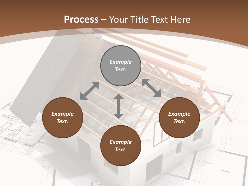 Domicile Family Window PowerPoint Template