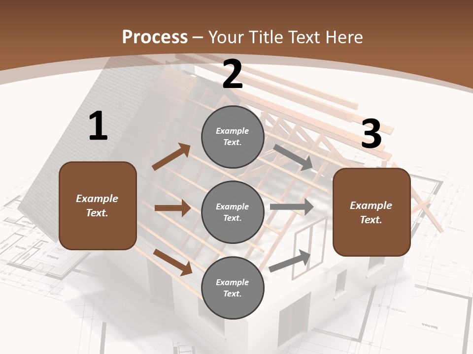 Domicile Family Window PowerPoint Template