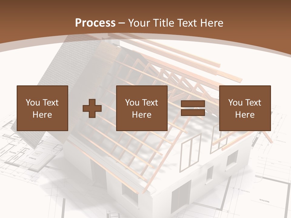Domicile Family Window PowerPoint Template