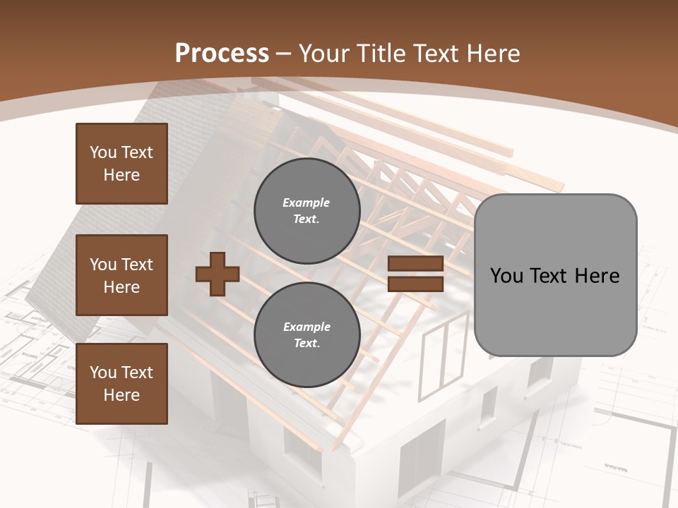Domicile Family Window PowerPoint Template