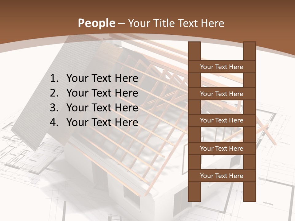 Domicile Family Window PowerPoint Template