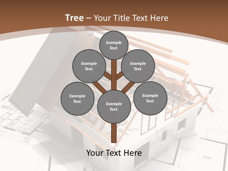 Domicile Family Window PowerPoint Template
