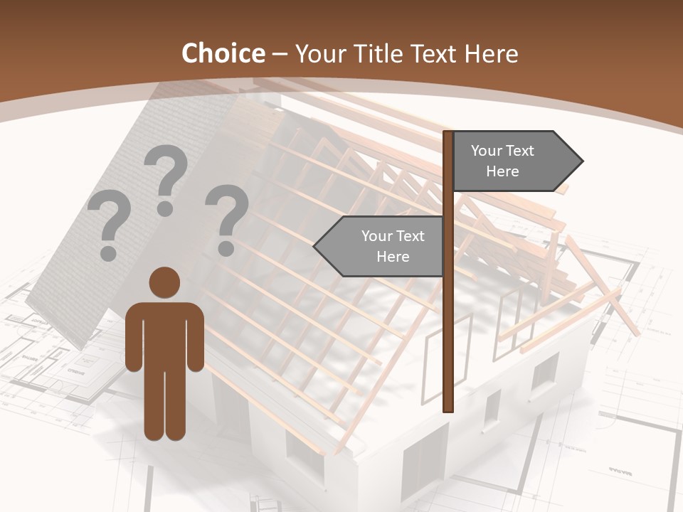 Domicile Family Window PowerPoint Template