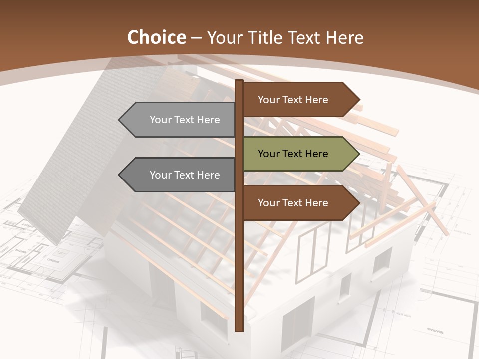 Domicile Family Window PowerPoint Template
