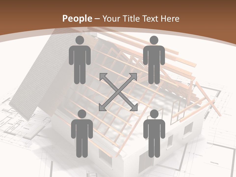 Domicile Family Window PowerPoint Template