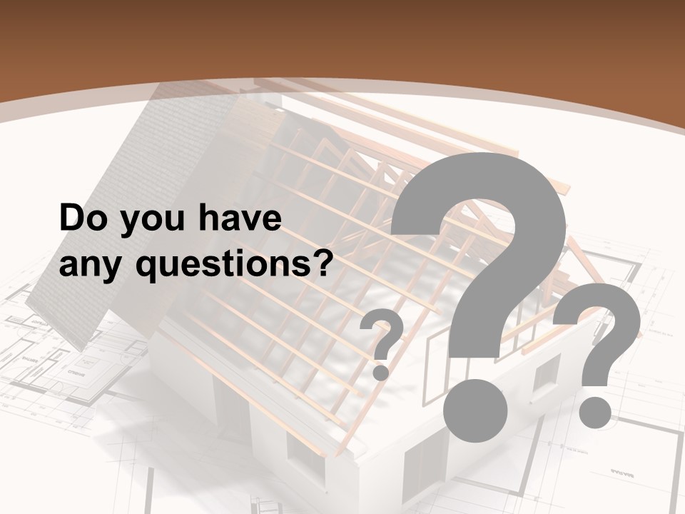 Domicile Family Window PowerPoint Template