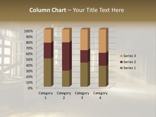 Component Space Window Frame PowerPoint Template