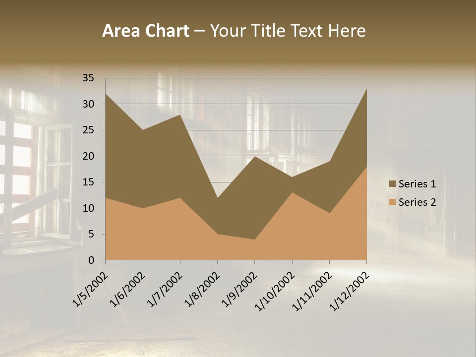 Component Space Window Frame PowerPoint Template