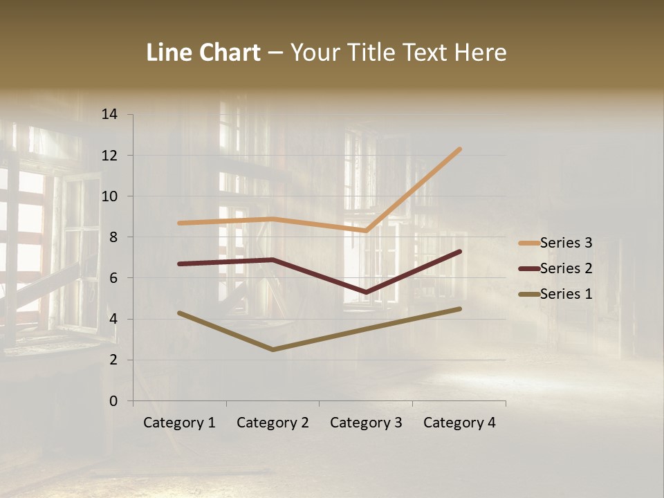 Component Space Window Frame PowerPoint Template