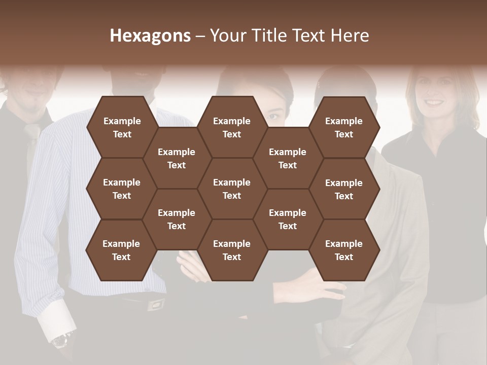 Large Black Fashionable PowerPoint Template