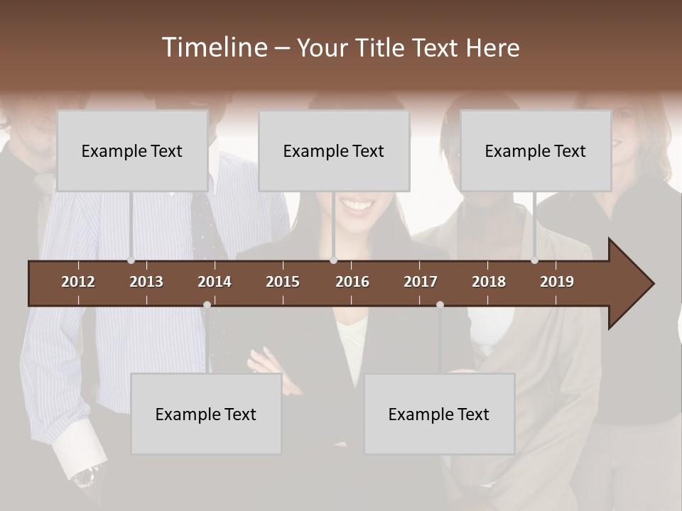 Large Black Fashionable PowerPoint Template