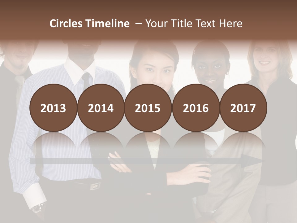 Large Black Fashionable PowerPoint Template