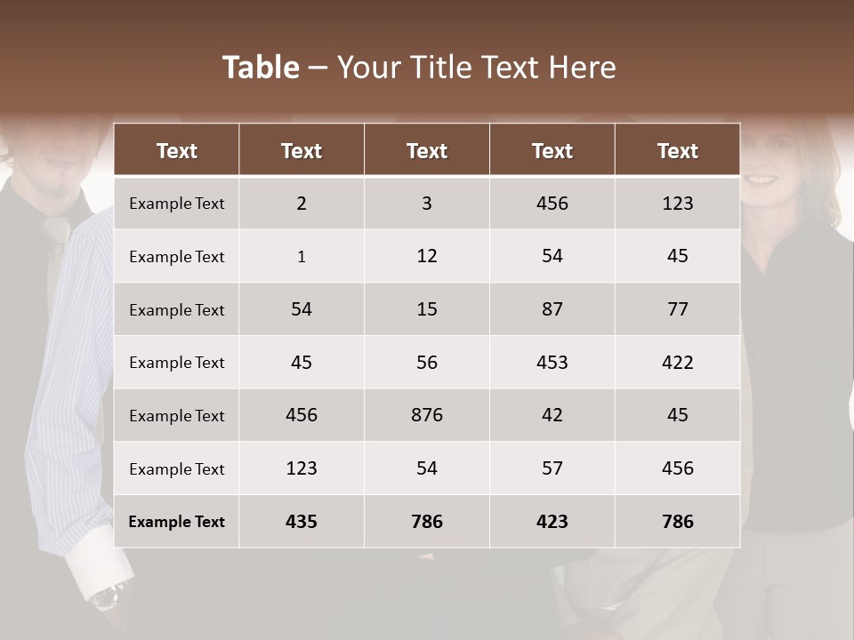 Large Black Fashionable PowerPoint Template