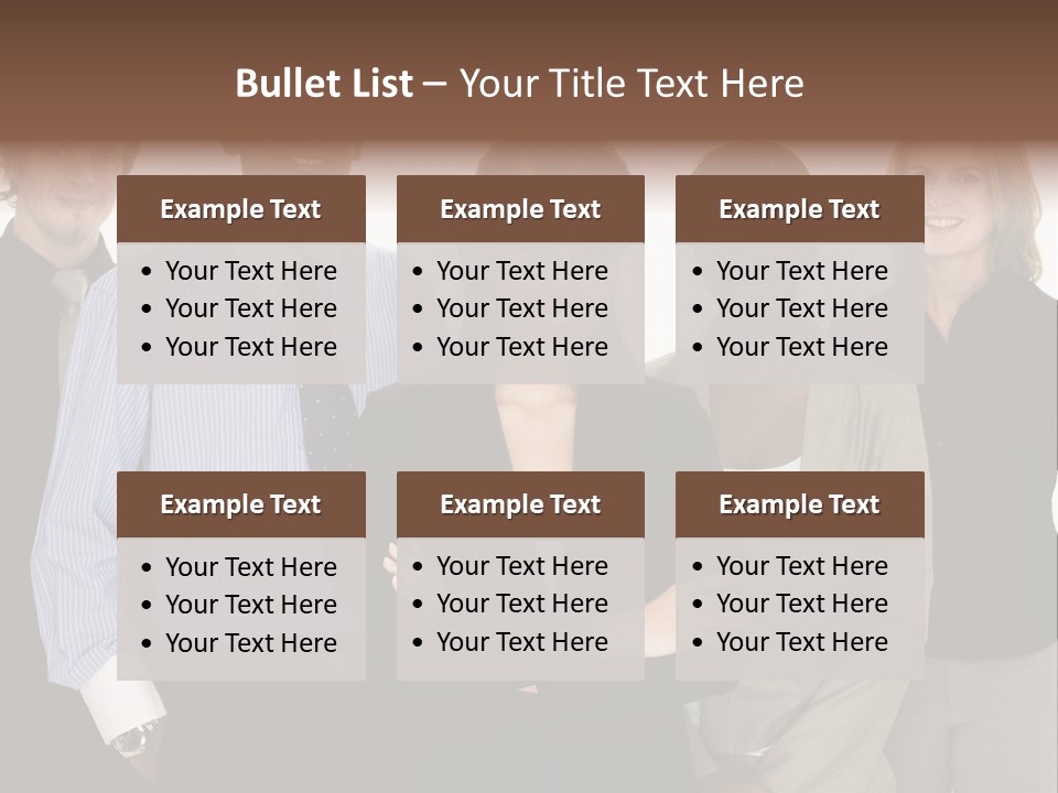 Large Black Fashionable PowerPoint Template