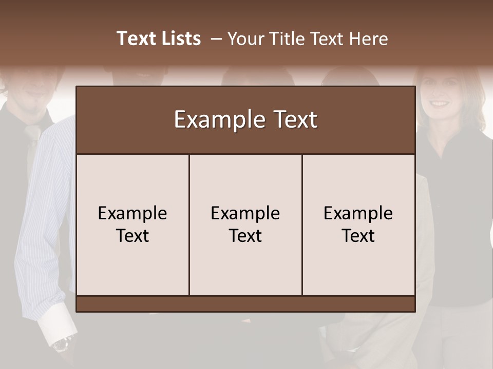 Large Black Fashionable PowerPoint Template