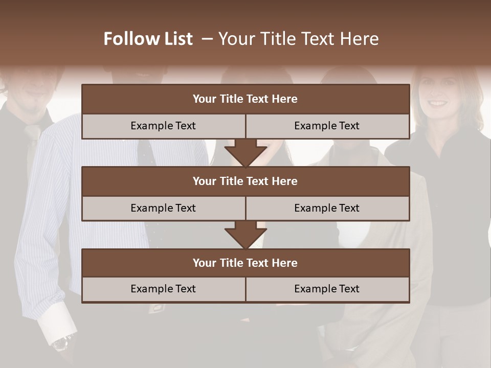 Large Black Fashionable PowerPoint Template