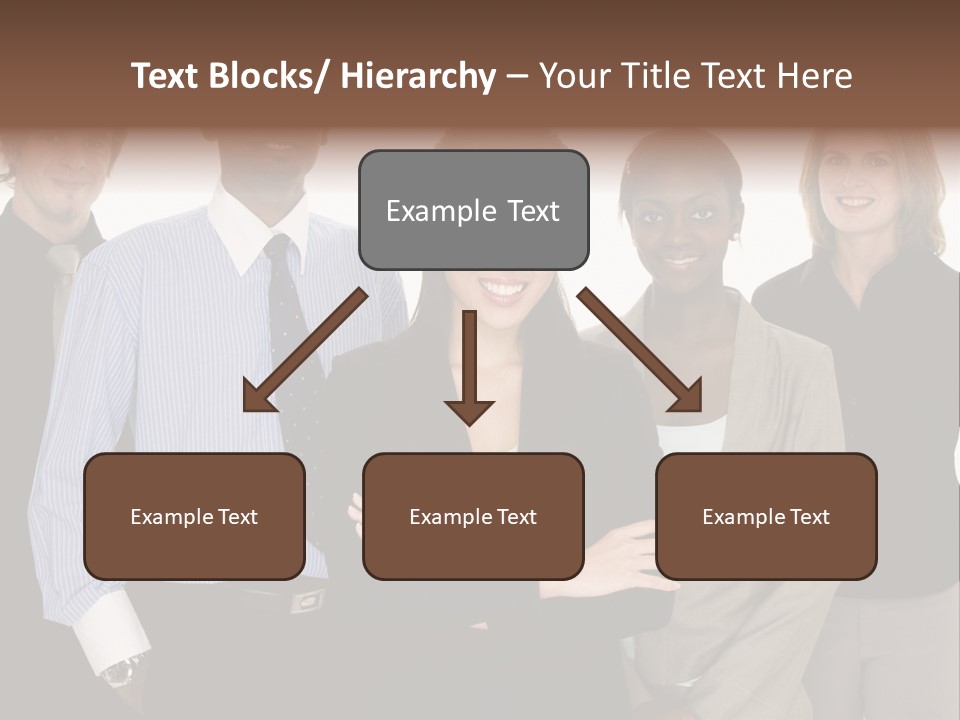 Large Black Fashionable PowerPoint Template